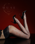 Loveglow 3D Aurora-Shine Heart Tights