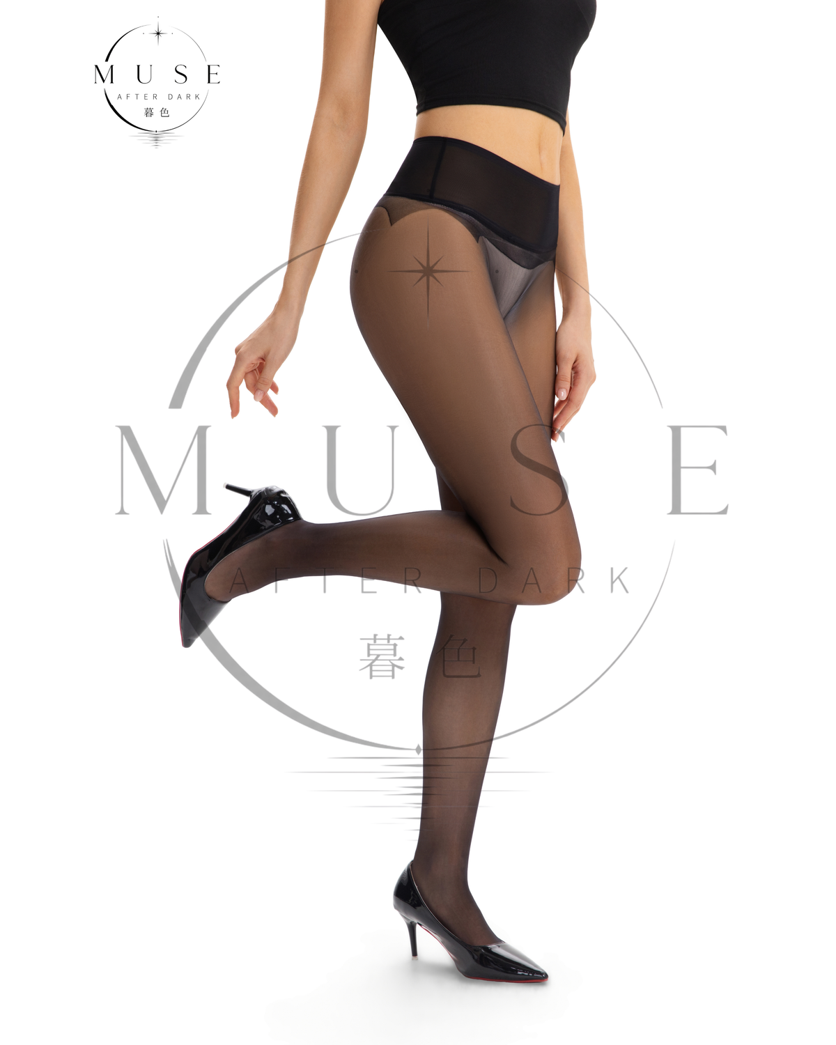 Jelly 5D Aurora-Shine Glossy Tights